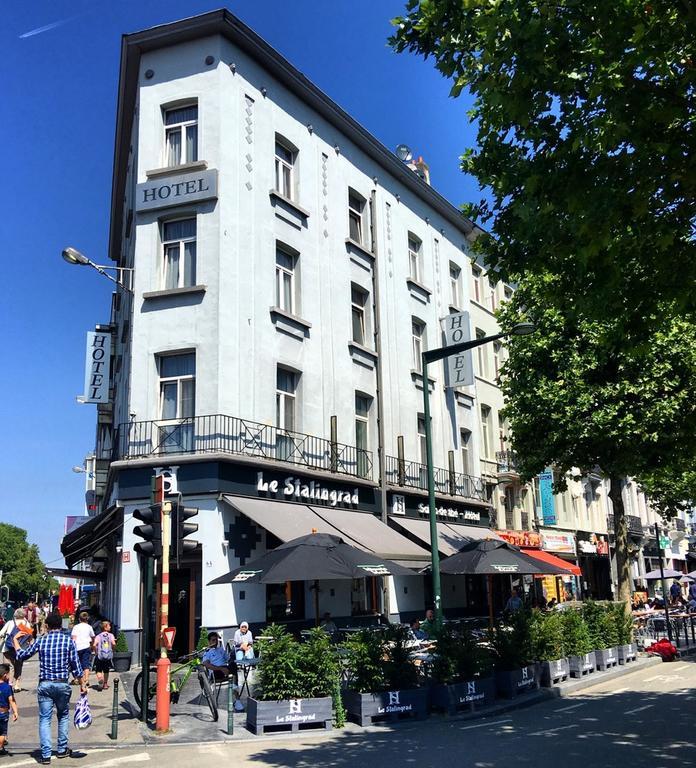 Hotel Stalingrad Bryssel Exteriör bild